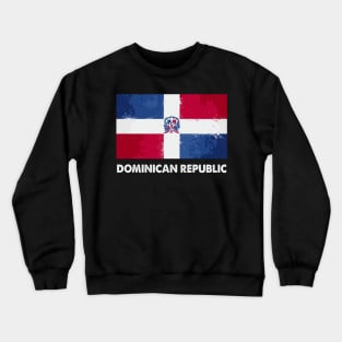 Dominican Dominican Republic Flag Crewneck Sweatshirt